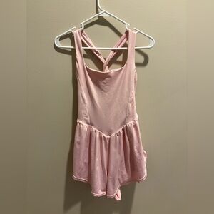 FP Movement by Free People Light Pink Romper